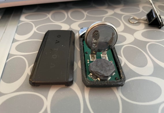 Replacing the Volvo Sport Key Battery