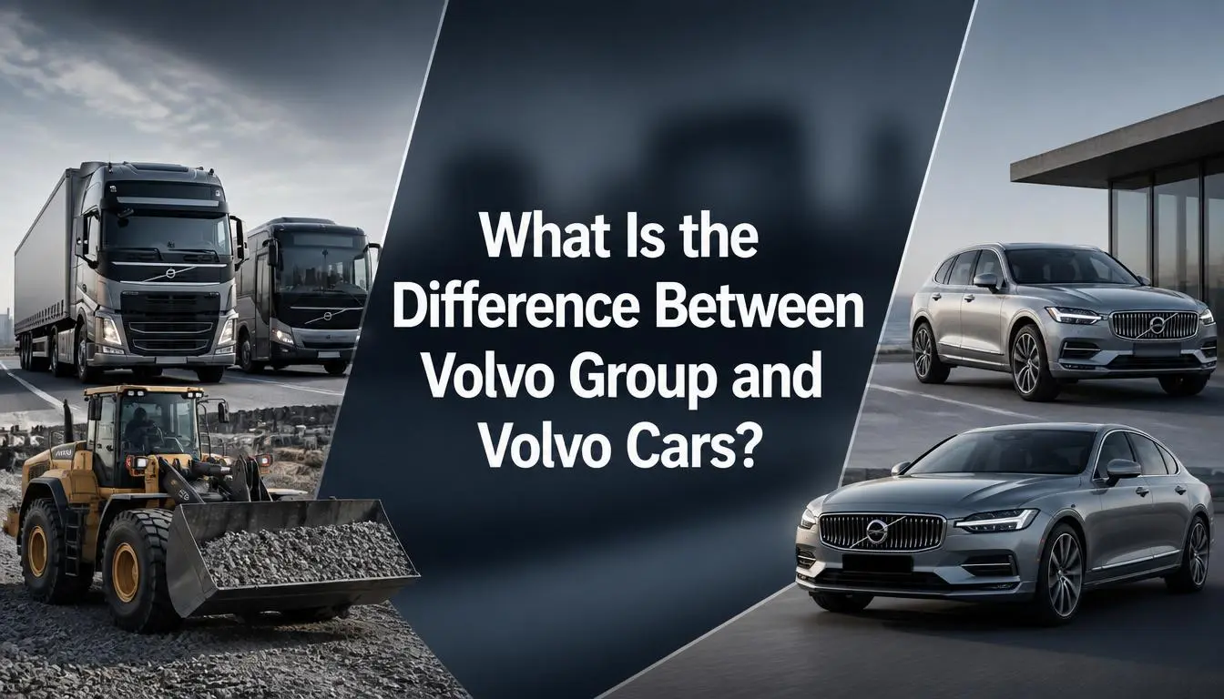 What Is the Difference Between Volvo Group and Volvo Cars