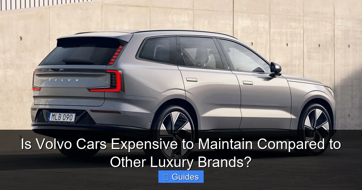 is volvo cars expensive to maintain