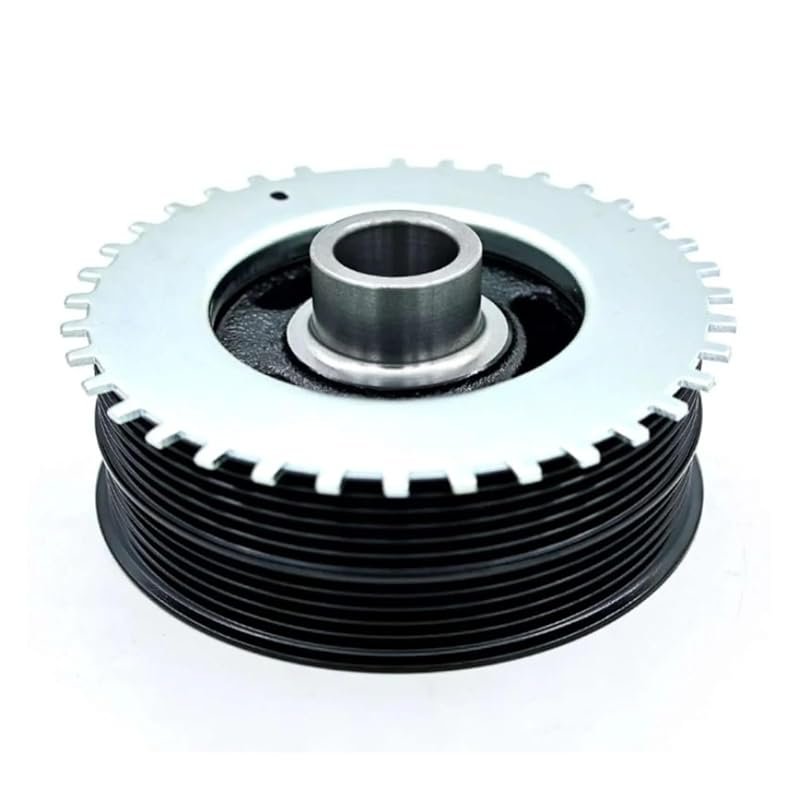 Car Engine Crankshaft Pulley for C-Max DM2 and Volvo S40, Compatible with Multiple OEM Numbers