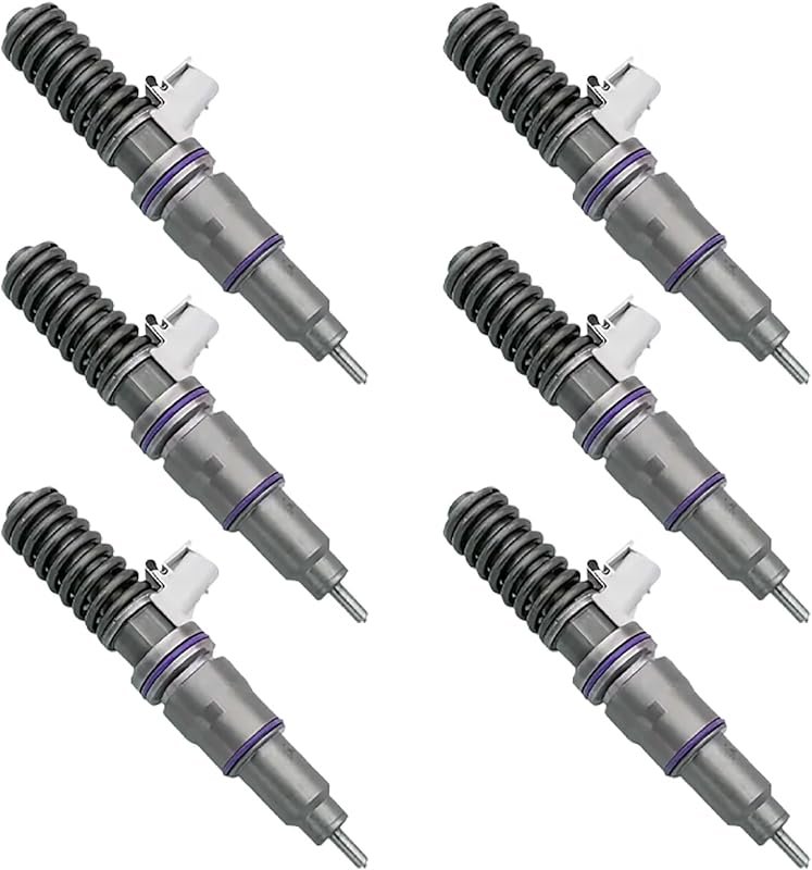 BEBE4D04001 6Pcs Fuel Injector Replacement for Volvo D11 D11A MD11 10.8L