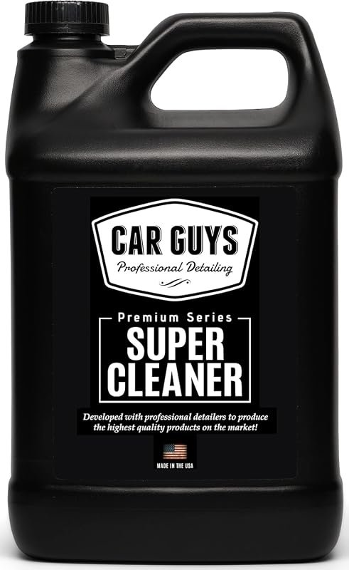 CAR GUYS Super Cleaner 1 Gallon Refill for Effective Car Interior Cleaning, Stain Removal for Various Surfaces