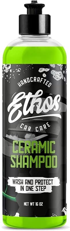 Ceramic Car Shampoo - pH-Balanced Slick Soap Enhancing Hydrophobic Protection and Shine