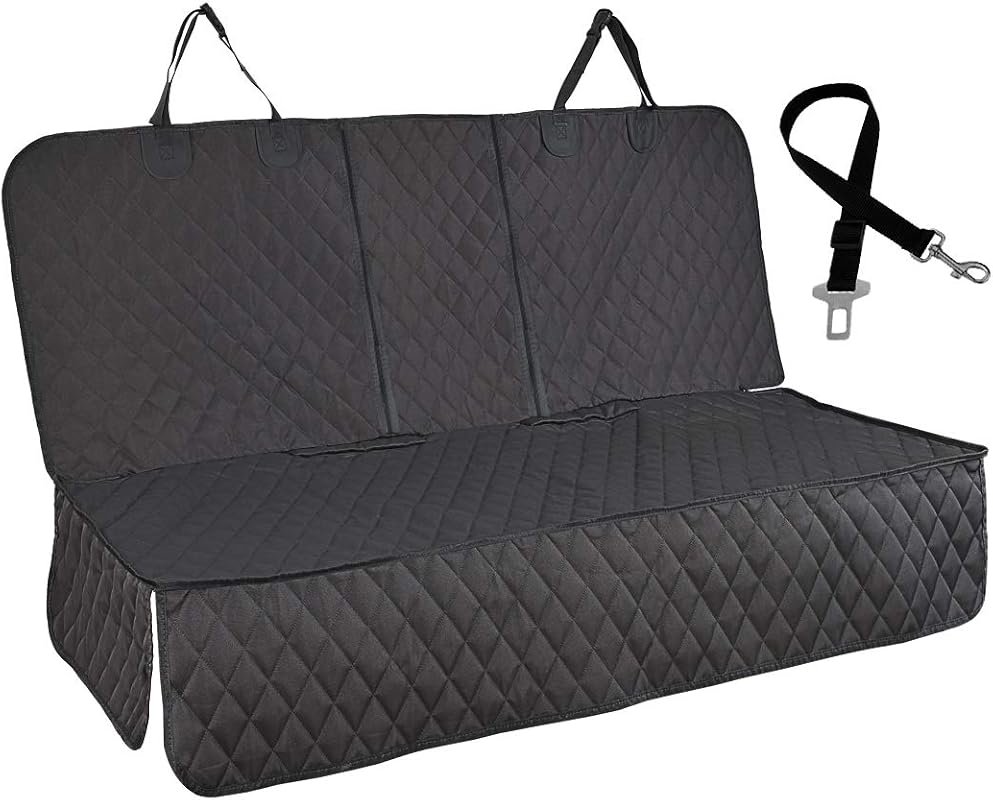 Honest Dog Car Seat Cover with Waterproof Side Flap for Cars, Trucks, and SUVs - Nonslip Design for Ultimate Protection