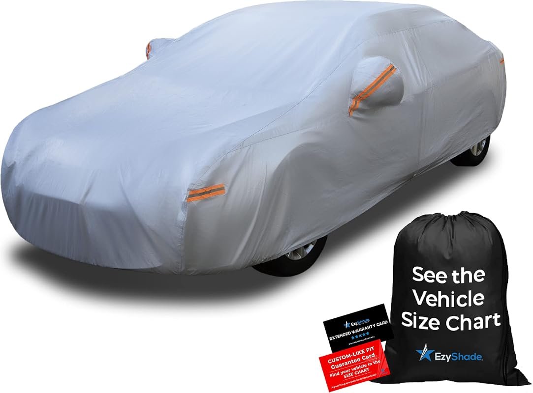EzyShade Waterproof Car Cover, All Weather Protection, Size A5