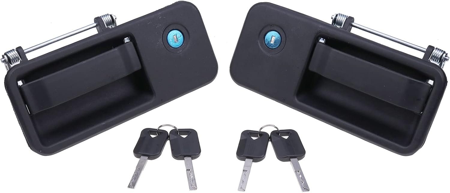 Solarhome Front Exterior Door Handle Set for Volvo VNL Trucks - Left & Right Side