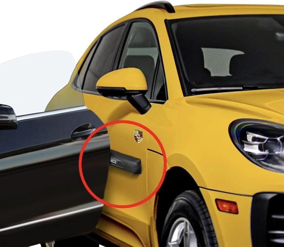 HRX Car Door Dent Protector - Removable Magnetic Guards to Prevent Dents, Scratches & Dings for Non-Aluminum Cars