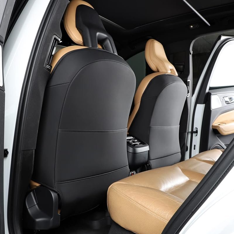 TAIKOO Back Seat Protectors for Volvo XC90, XC60, S90, S60 - Durable Footwear Damage Prevention Set of 2