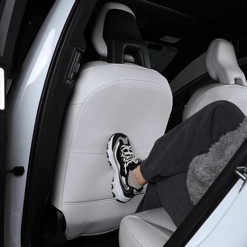 Seat Back Protectors for Volvo XC90, XC60, S90 - Grey Set of 2