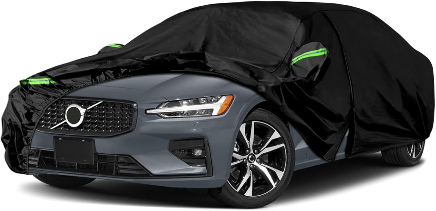6 Layers Waterproof Car Cover Replacement for 2010-2026 Volvo S60, Heavy Duty