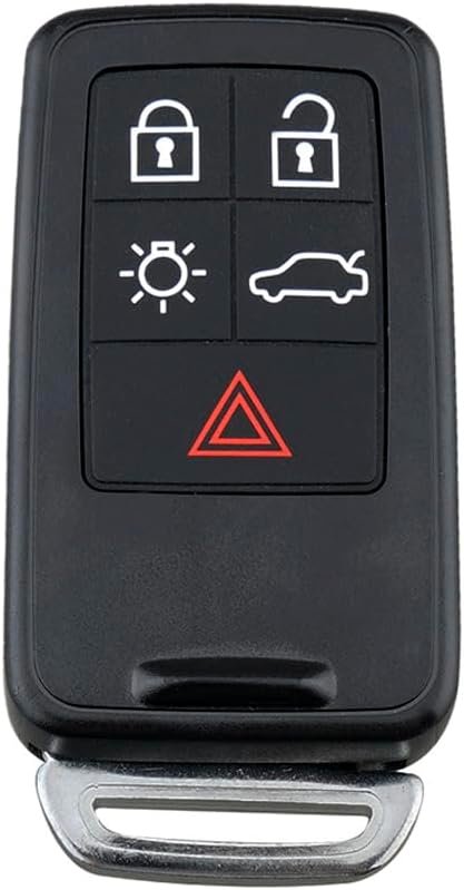 Key Fob Replacement for 2007-2017 Volvo Models with 5 Buttons, 433MHz Frequency