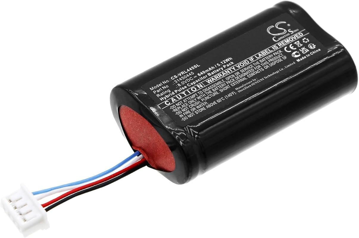 Cameron Sino 640mAh Replacement Battery for Volvo C40, S60, S90, and V90 Models
