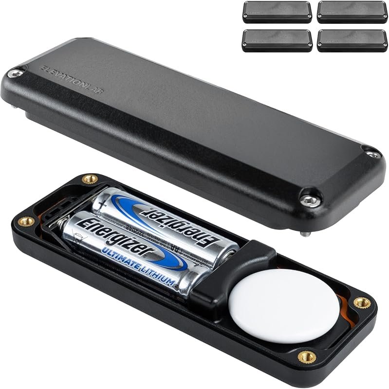 Elevation Lab AirTag 10-Year Battery Case - 4 Pack for Extended Use