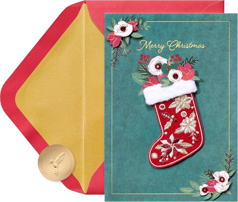 Elegant Papyrus Classy Christmas Card - Perfect for Anyone, Wonderful Holiday Design