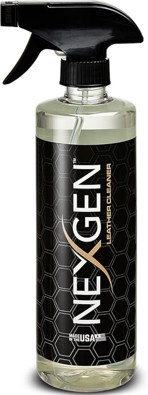 Nexgen Car Leather Cleaner - Gentle Multi-Purpose Interior Spray for Cars and Leather Goods, 16oz