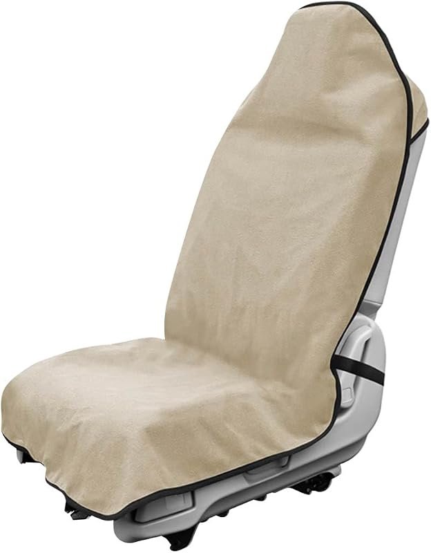 DXNQ Waterproof Towel Seat Cover, Non-Slip, Soft, and Machine Washable for Cars and SUVs