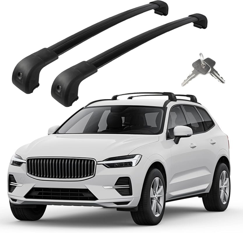 330LBS T-Slot Roof Rack Cross Bars for Volvo - Sturdy and Reliable Cargo Solution