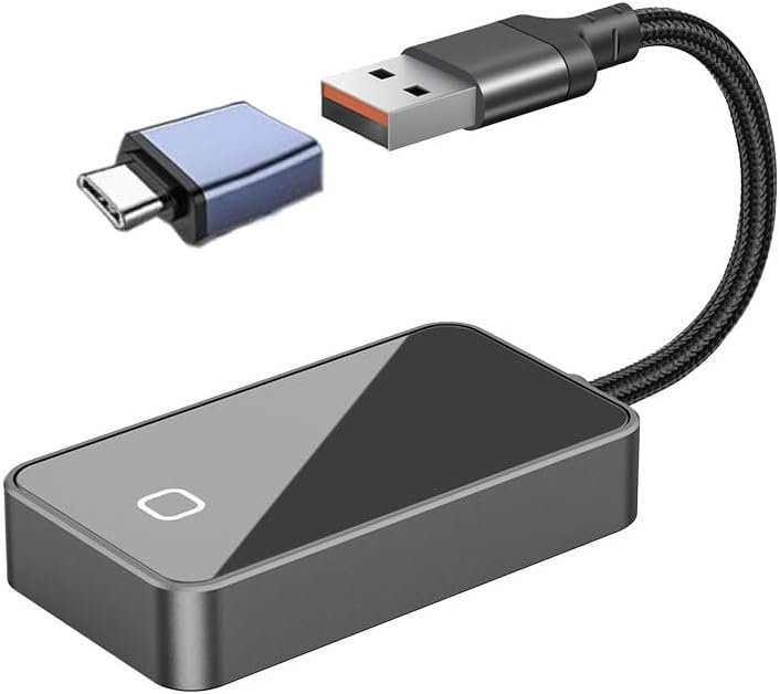 Wireless CarPlay Adapter for iPhone, Convert Wired to Wireless for Volvo XC90 XC60 Accessories