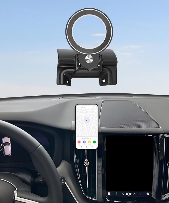 Magnetism Car Phone Holder for Volvo XC60 (2018-2025) - Convenient Accessories