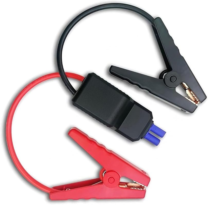 Heavy Duty EC5 Jump Starter Replacement Cables with Clamps, Universal Compatibility for Most Cars