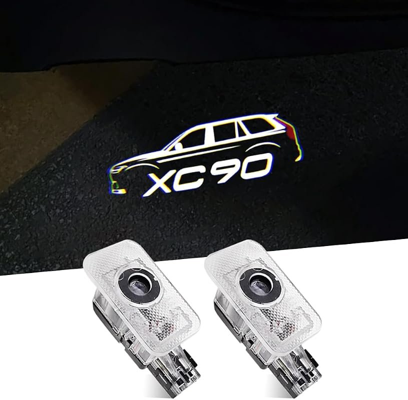 Enhance Your Volvo XC90 XC60 with Ghost Shadow Door Lights for a Welcoming Glow