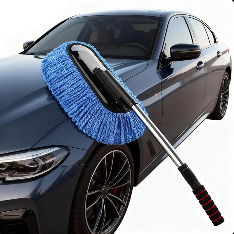 30 Inch Extendable Car Duster for Exterior and Interior Dusting Needs