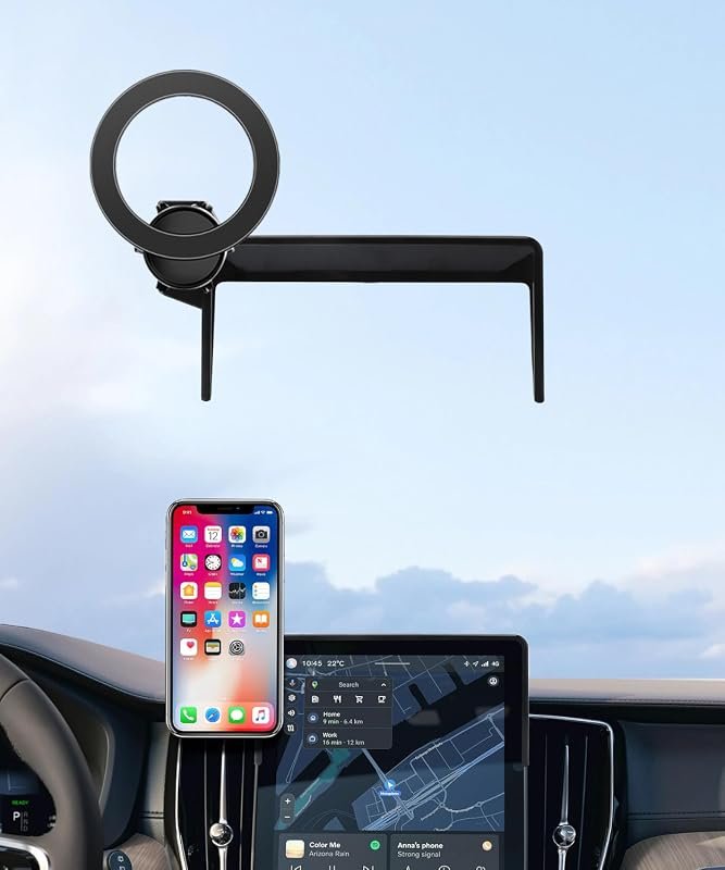 Car Phone Holder for Volvo XC60/XC90 - Magsafe Mount for 11.2" Screen Devices