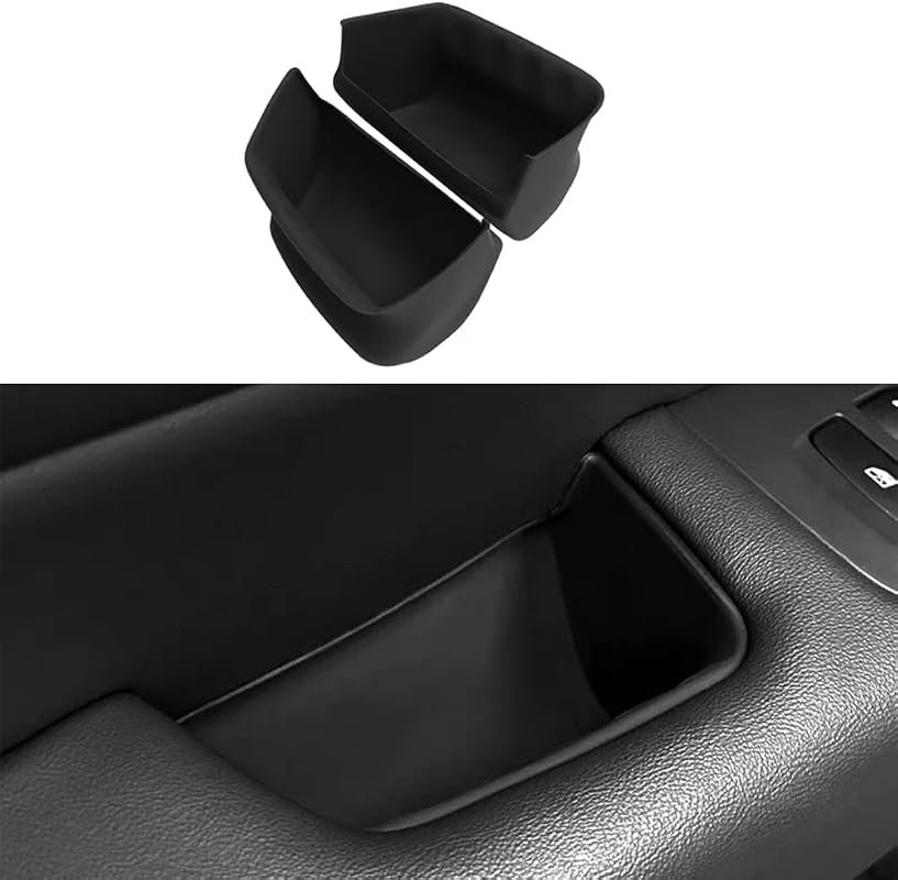 Durable Volvo XC60 Car Cup Holder Mat - Eco-Friendly Silicone Door Pocket Liner