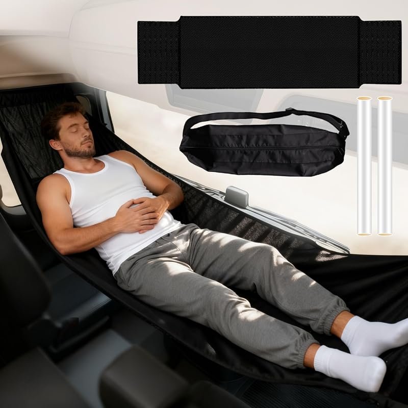 Heavy Duty Truck Day Cab Hammock, Supports Over 150 kg, Portable with Storage Pouch for Front Seat