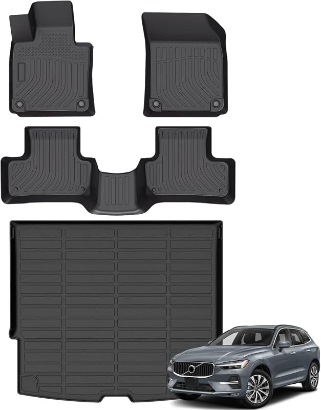 Durable Floor Mats for Volvo XC60 (2018-2026) - Perfect Fit for T5/T6/B5/B6 Models