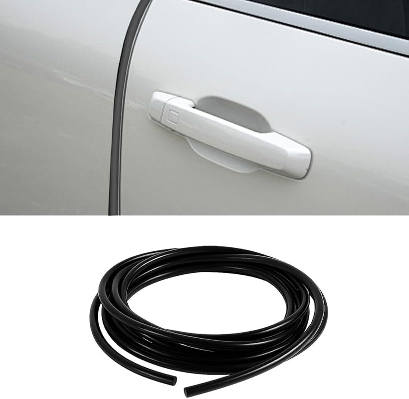 16Ft Car Door Edge Protector - Durable Black Trim for Maximum Protection