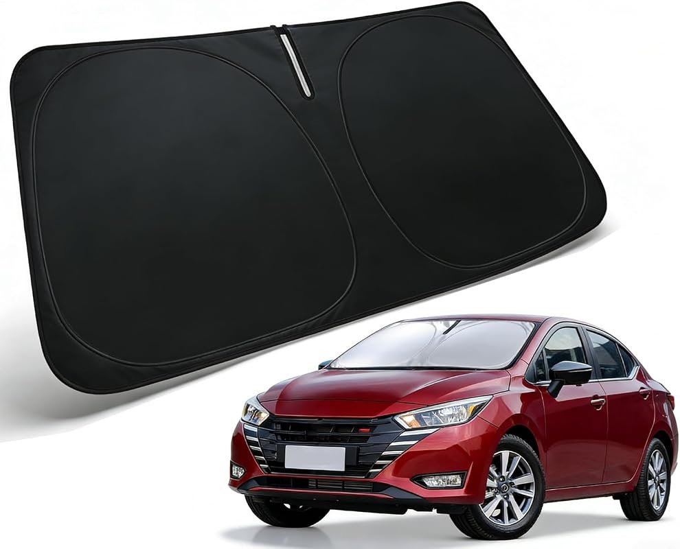 Windshield Sun Shade for 2020-2026 Nissan Versa: Essential Accessory for UV Protection and Comfort