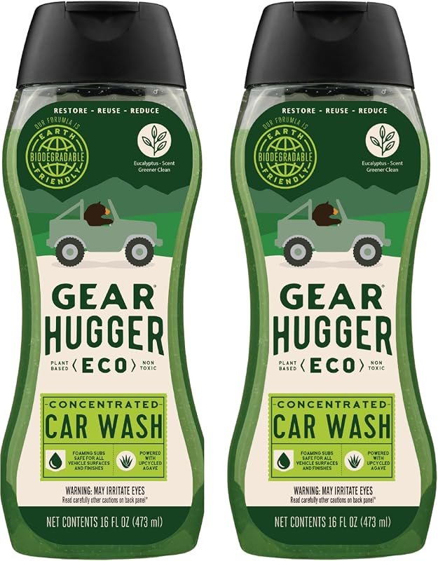 Gear Hugger Eco-Friendly Car Wash Soap - Biodegradable Formula in 128 oz Gallon