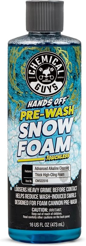 Chemical Guys Snow Foam Pre Wash Soap - Ideal for Foam Cannons, 16 oz