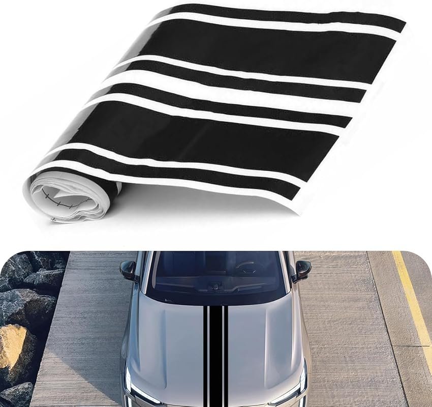 DIY Car Hood Decals - Waterproof Racing Stripes for General Motors