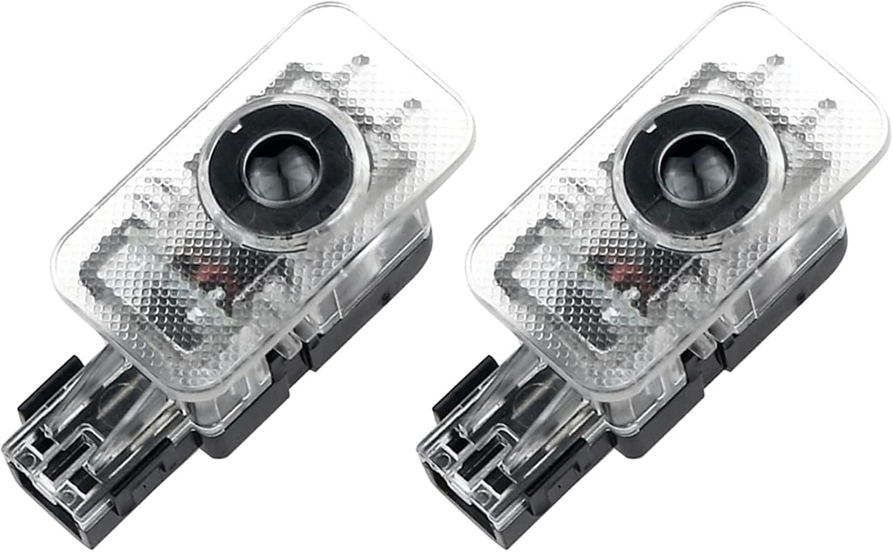 2PCS Long-Lasting LED Door Projector Lights for Volvo V40 V60 V90 S60 S80 S90 XC40 XC60 XC90