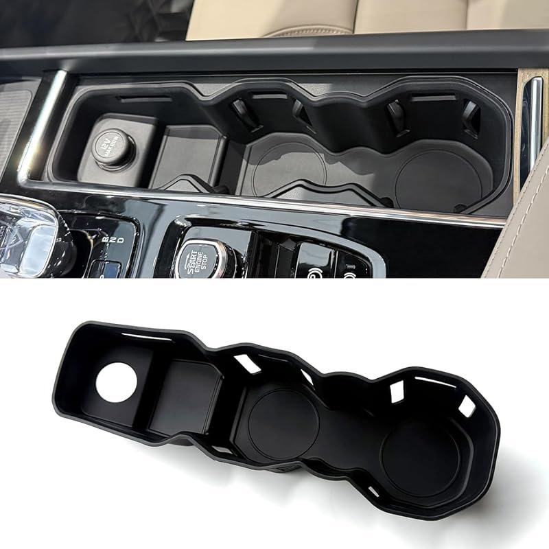 Custom-fit Cup Holder Insert for 2026 Volvo XC60 - Essential Vehicle Accessories