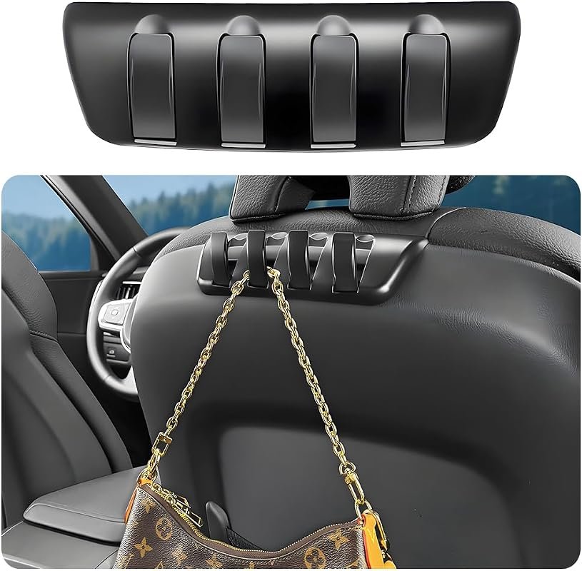 Practical Seat Hook Hanger for Organizing Bags in Volvo Cars