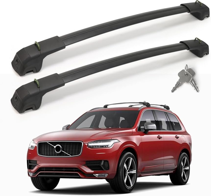 360LBS T-Slot Roof Rack Cross Bars for Volvo XC-90, Versatile and Sturdy for All Your Needs