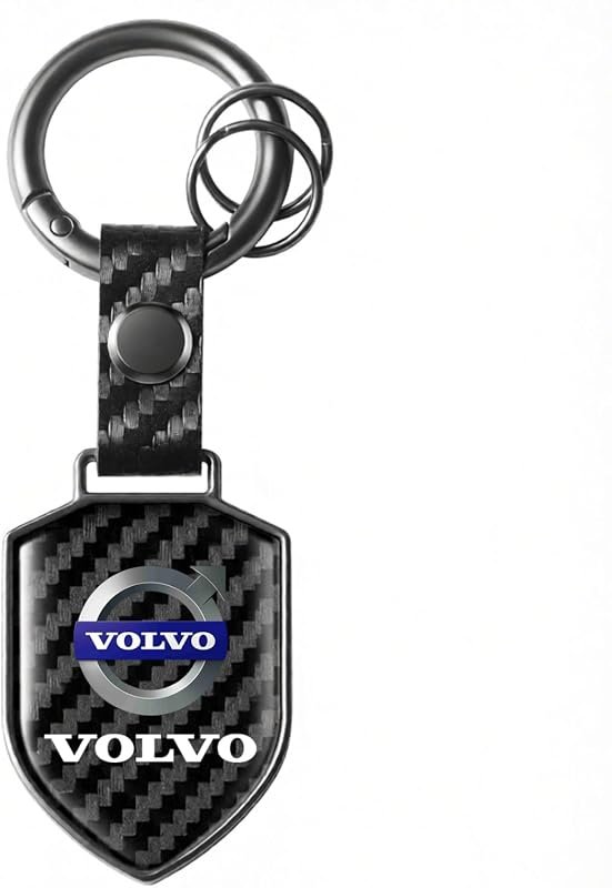 Car Keychain Accessories for Volvo Series, Perfect Gift for Men and Women, Stylish Black Design