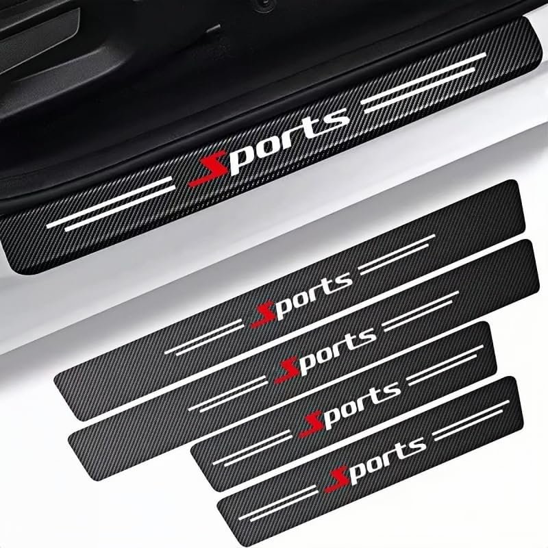 5-Pack Car Door Sill Protector for Volvo C70 2005-2009, Custom Fit & Protects Against Scratches