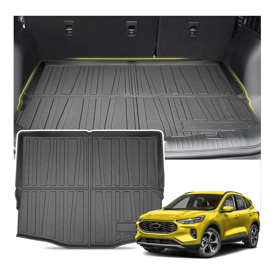 KUST all-weather TPE cargo liner for 2020–2026 Ford Escape, raised edges, custom fit
