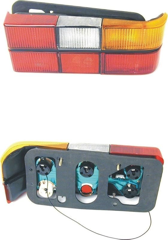 URO Parts 1372450 Right Tail Light Assembly with Black Trim - Specifically Designed for Sedans