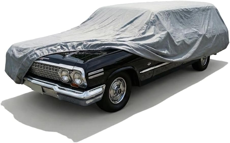CarsCover Ultrashield Heavy Duty Cover for Station Wagons up to 225 Inches