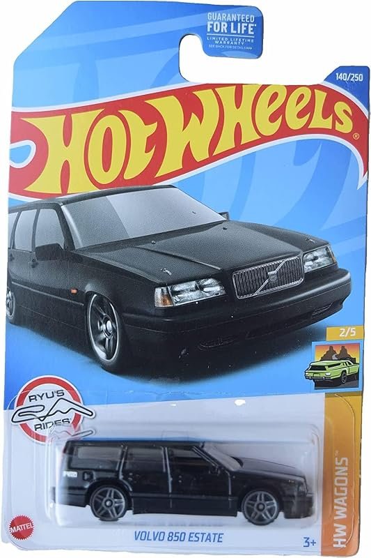 Hot Wheels Volvo 850 Estate Die-Cast Model Car for Collectors and Enthusiasts