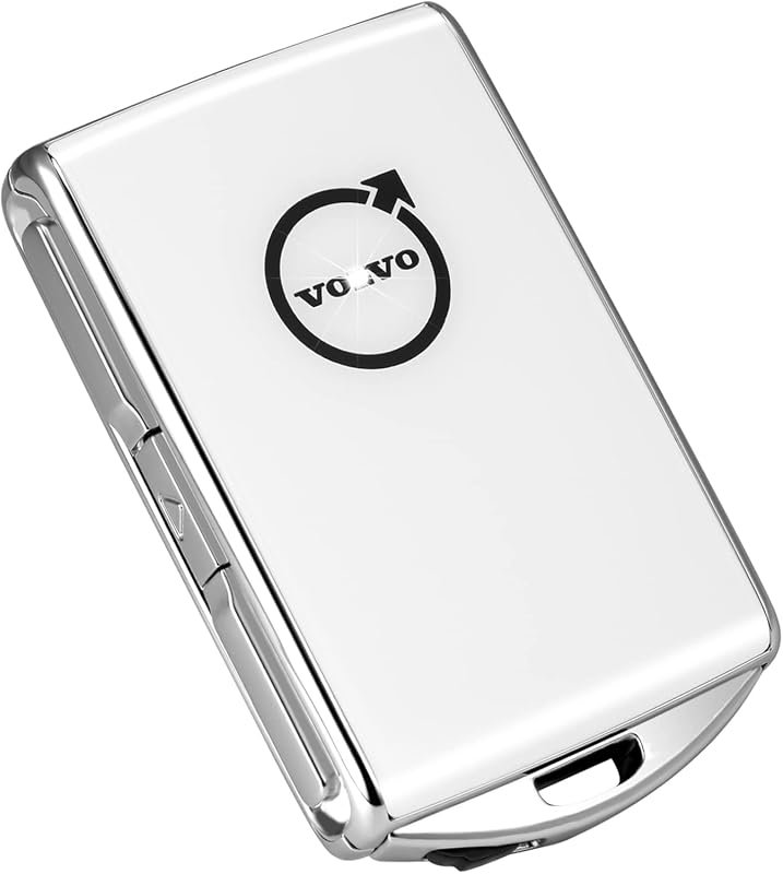 Durable Car Key Fob Cover for Volvo XC90, S60, V90, and Polestar Models, Stylish Refit Case