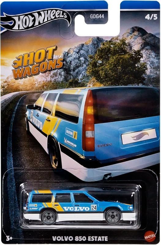 Hot Wheels 2024 Volvo 850 Estate - Part of Hot Wagons Series 4/5, Die-Cast Model Car