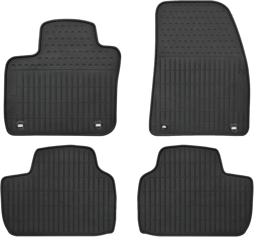 Durable Car Floor Mats for Volvo C40/XC40 Recharge (2022-2026) - Rubber Construction