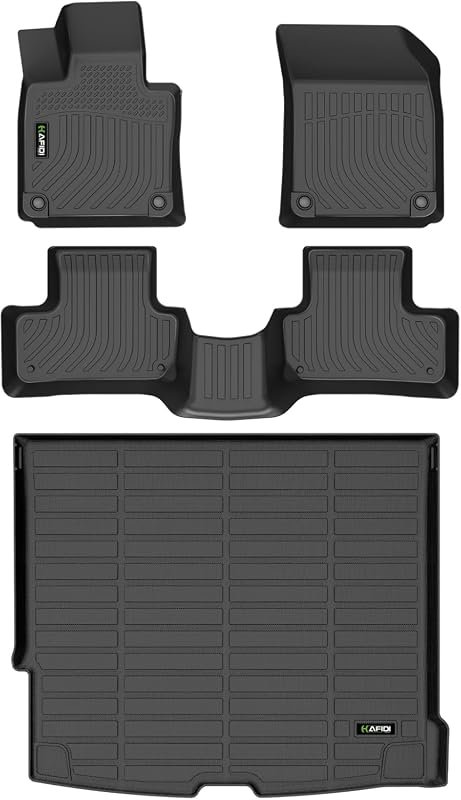 Complete Floor Mats & Cargo Liner Set for Volvo XC60 (2018-2026) - All-Weather Protection