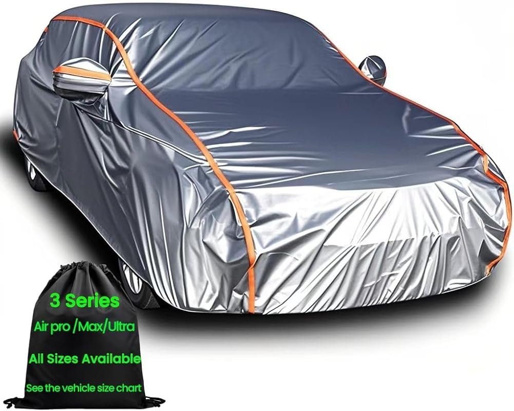 Heavy Duty Outdoor Wagon Cover with Waterproof Protection Against Rain and UV, Fits 178" to 191"